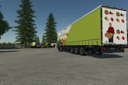 Ефективний Причіп Krone Profi Liner для Перевезення Палет у Farming Simulator 25 — 3