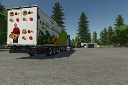 Ефективний Причіп Krone Profi Liner для Перевезення Палет у Farming Simulator 25 — 4