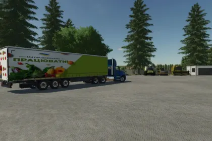 Ефективний Причіп Krone Profi Liner для Перевезення Палет у Farming Simulator 25 — 5