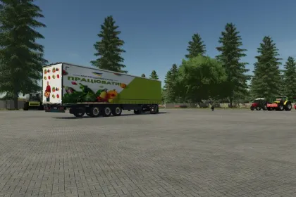 Ефективний Причіп Krone Profi Liner для Перевезення Палет у Farming Simulator 25 — 6