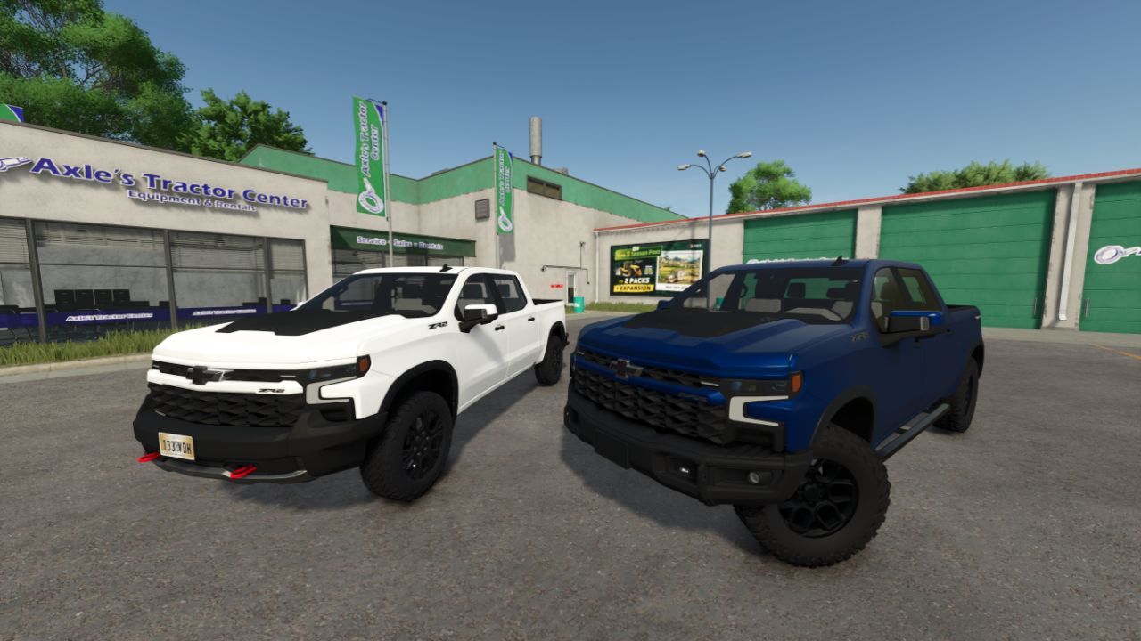 Потужний Пікап Chevrolet Silverado ZR2 2022 для Farming Simulator 25 — Офроуд і Стиль