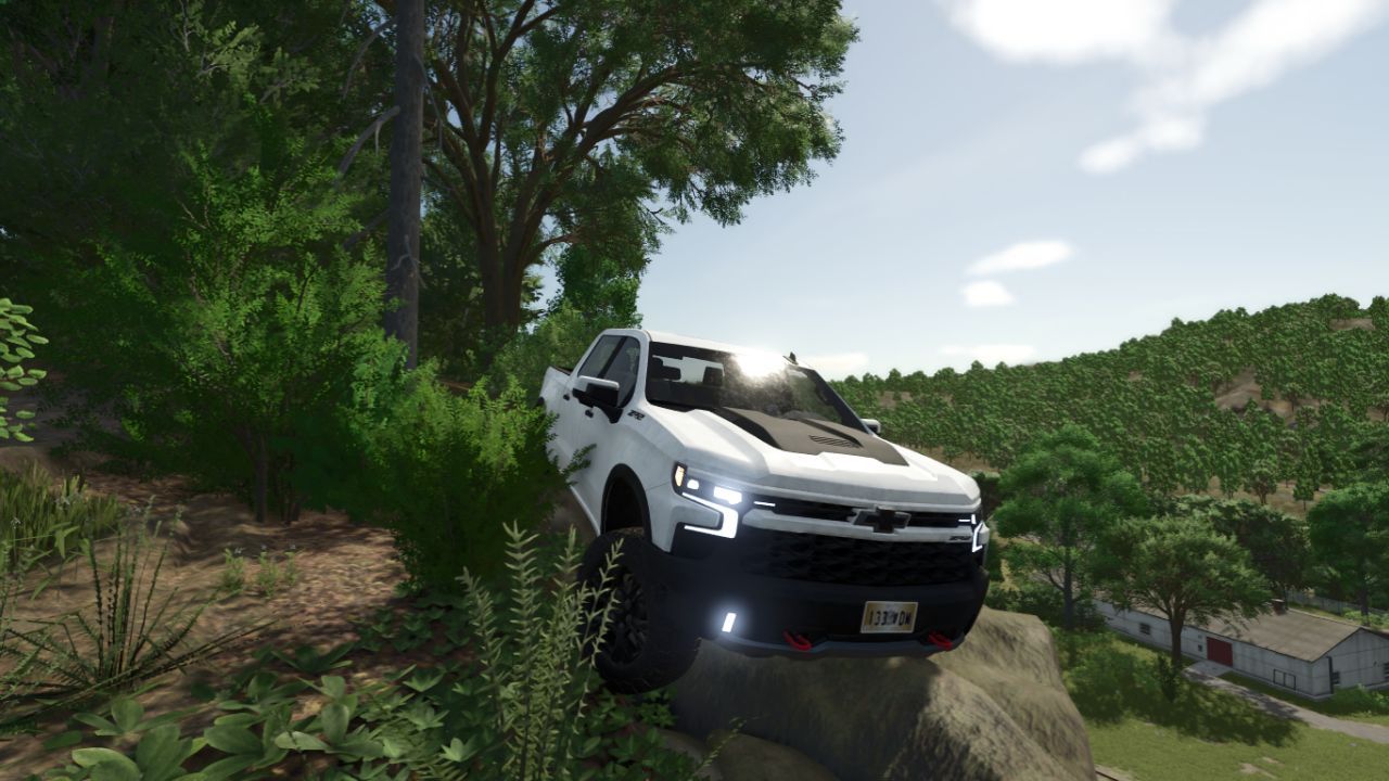 Потужний Пікап Chevrolet Silverado ZR2 2022 для Farming Simulator 25 — Офроуд і Стиль