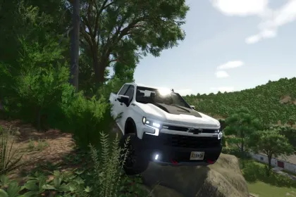Потужний Пікап Chevrolet Silverado ZR2 2022 для Farming Simulator 25 — Офроуд і Стиль — 5