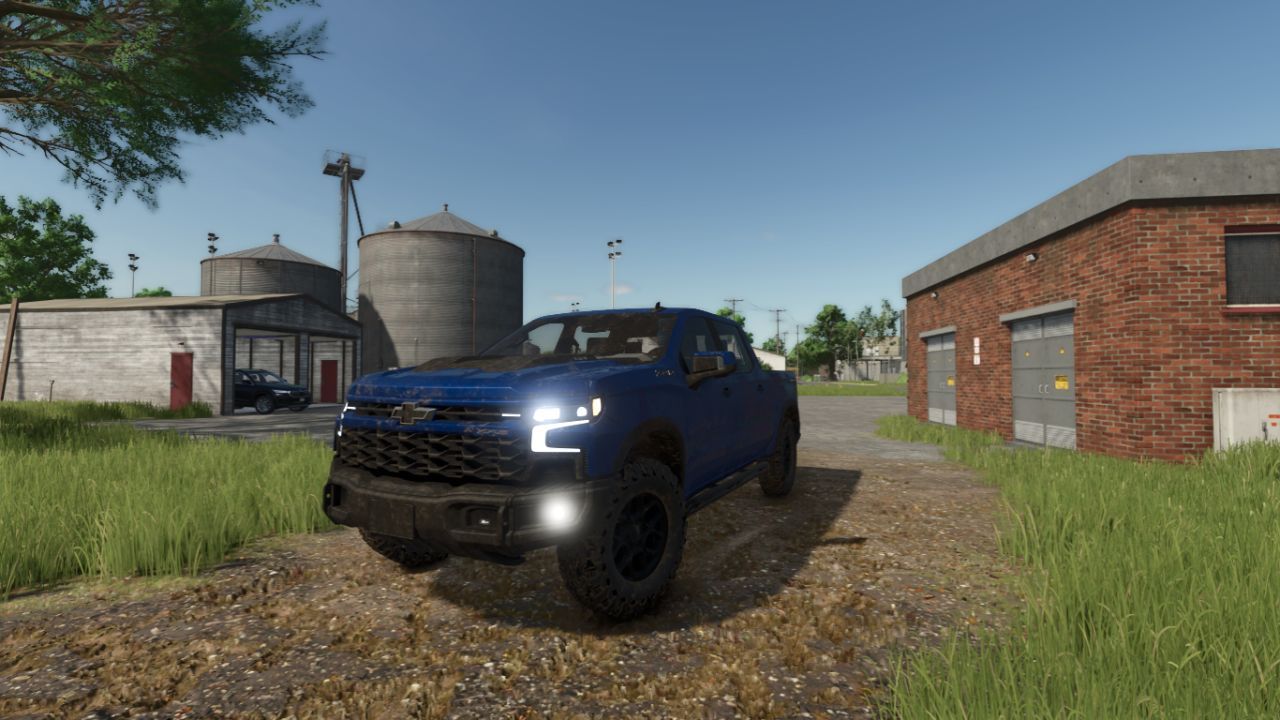 Потужний Пікап Chevrolet Silverado ZR2 2022 для Farming Simulator 25 — Офроуд і Стиль