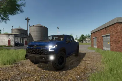 Потужний Пікап Chevrolet Silverado ZR2 2022 для Farming Simulator 25 — Офроуд і Стиль — 6