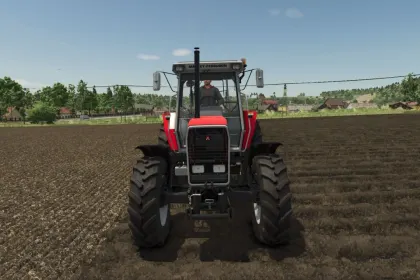 Потужний Трактор Massey Ferguson 3655 — 160 к.с. для Ефективної Роботи у FS25 — 5