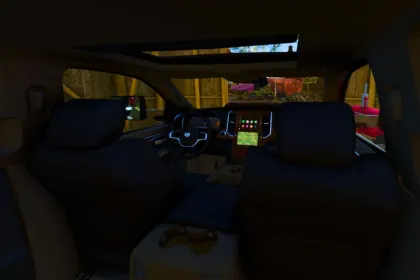 Потужний Пікап 2024 Dodge Ram 3500 CrewCab для Роботи на Фермі в FS25 — 5