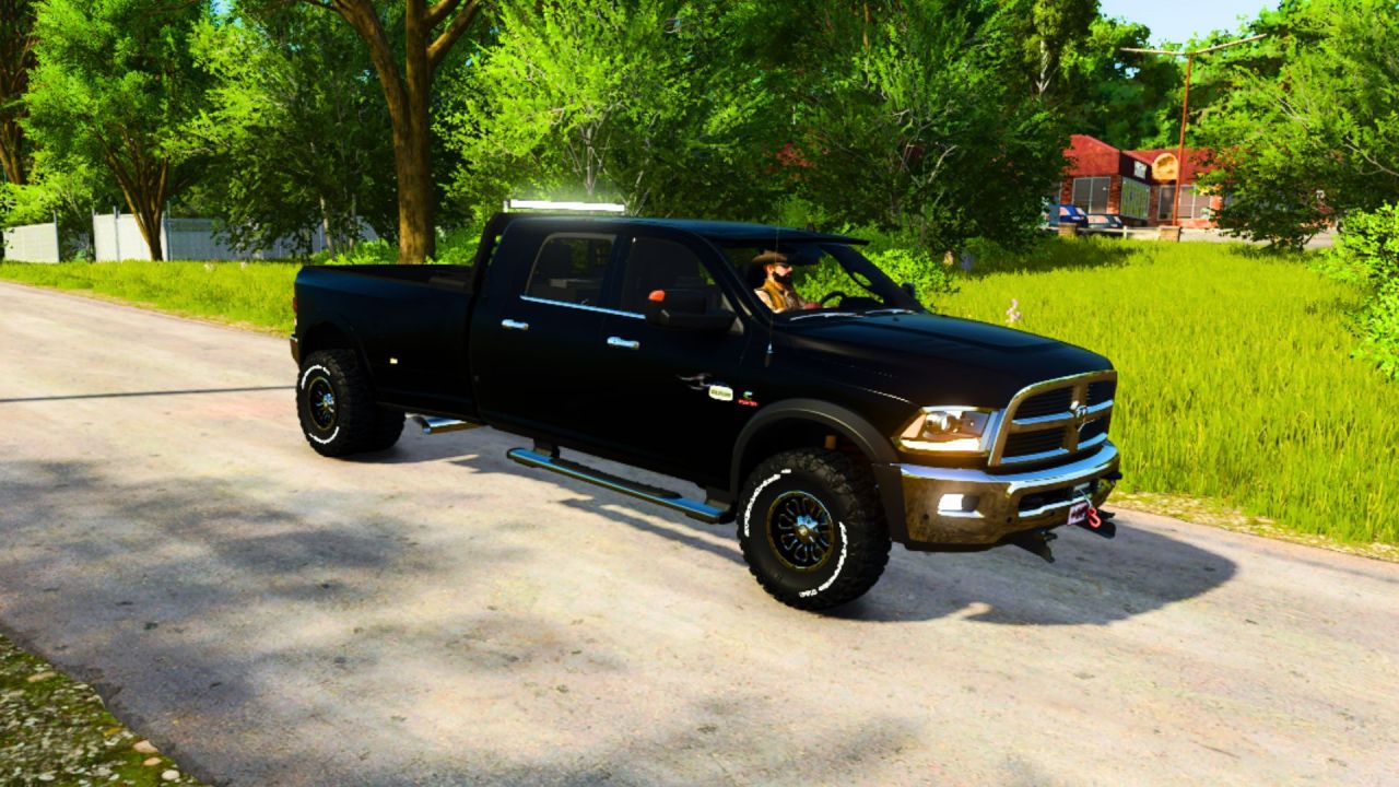 Потужний Пікап 2018 Ram 3500 Mega Crew Cab для Farming Simulator 25 — Тюнінг, Евакуатор і Максимальна Тяга