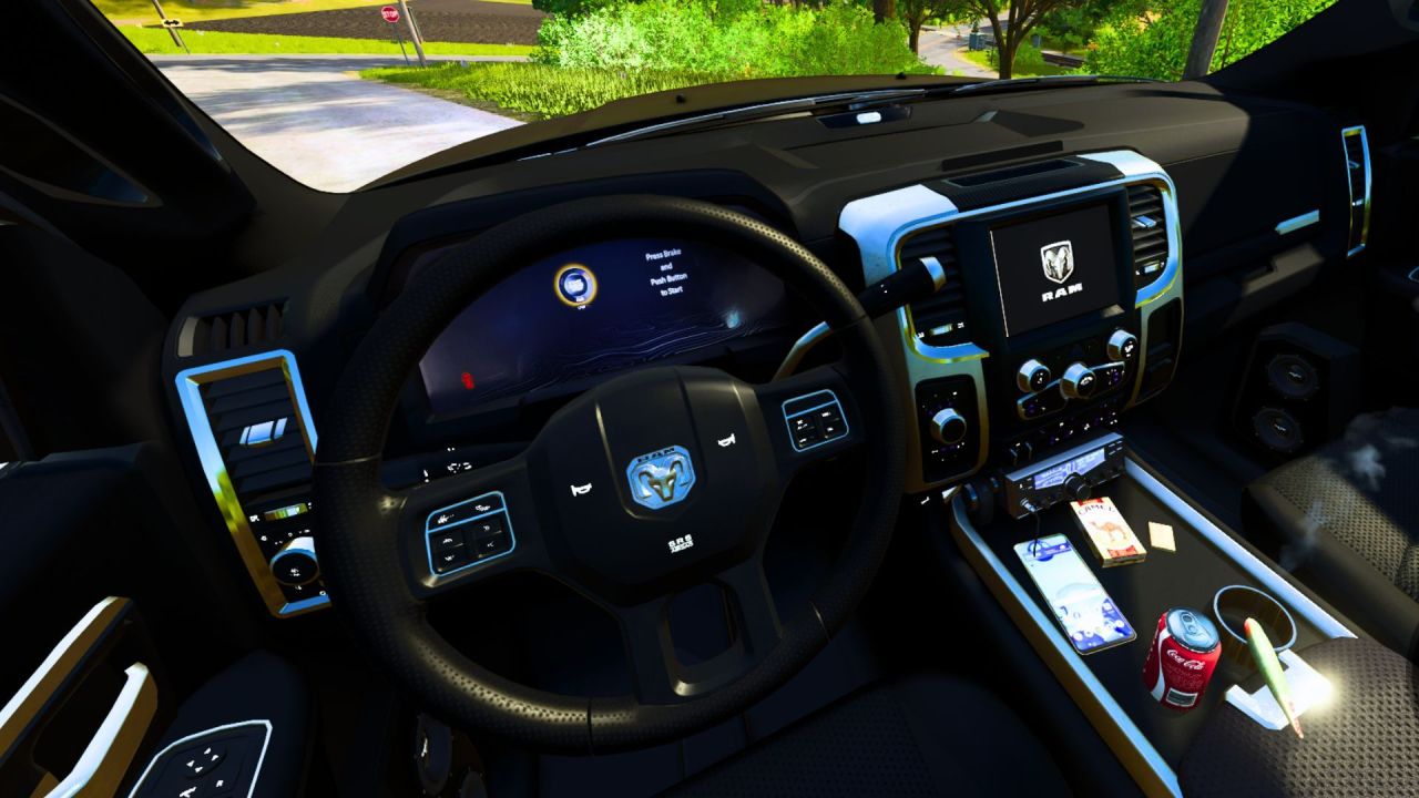 Потужний Пікап 2018 Ram 3500 Mega Crew Cab для Farming Simulator 25 — Тюнінг, Евакуатор і Максимальна Тяга