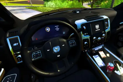 Потужний Пікап 2018 Ram 3500 Mega Crew Cab для Farming Simulator 25 — Тюнінг, Евакуатор і Максимальна Тяга — 5