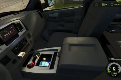 Потужний Пікап 2007 Dodge Ram 1500 Quad Cab для Farming Simulator 25 — Ремонт у Полі та Тюнінг — 5