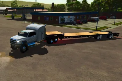 Потужна Вантажівка 1999 Dodge Ram 7500 Semi для Важких Перевезень у FS25 — 4