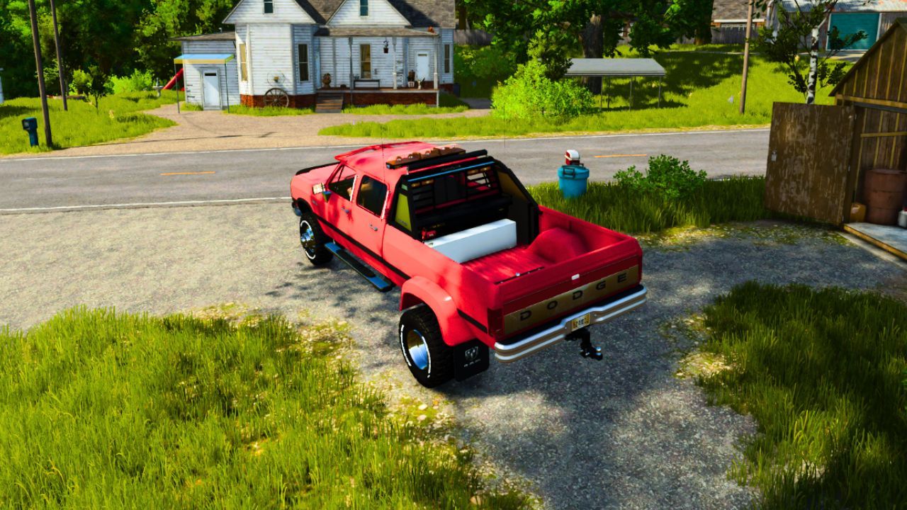 Легендарний Пікап 1992 Dodge Ram D 250 Crew Cab — Потужний Cummins 4x4 для FS25