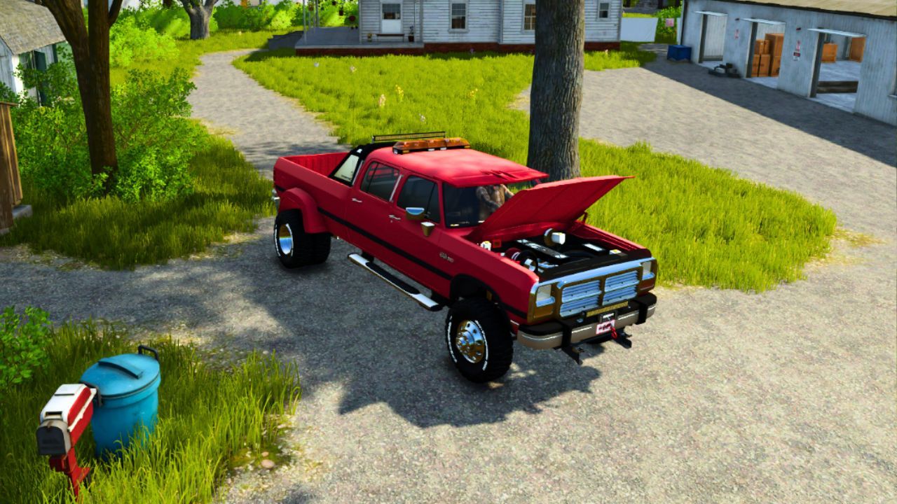Легендарний Пікап 1992 Dodge Ram D 250 Crew Cab — Потужний Cummins 4x4 для FS25