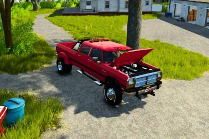 Легендарний Пікап 1992 Dodge Ram D 250 Crew Cab — Потужний Cummins 4x4 для FS25 — 3