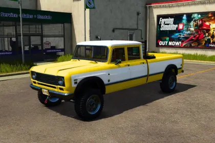 Легендарний Пікап 1975 International 200 Travelette Edit — Cummins Turbo Diesel для FS25 — 1