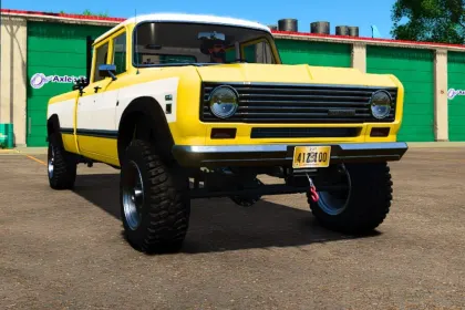 Легендарний Пікап 1975 International 200 Travelette Edit — Cummins Turbo Diesel для FS25 — 2