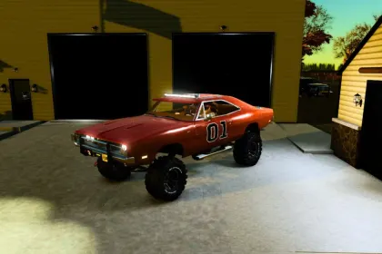 Legendarny 1968 Dodge Charger Custom 4x4 — Potężny Offroad dla Farmy w FS25 — 1