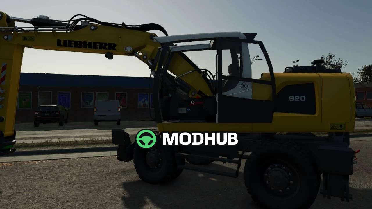 Мод на Навантажувачі Liebherr A920 Litronic v1.1.0.0 для Фермер Симулятор 25