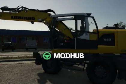 Mod na Ładowarki Liebherr A920 Litronic v1100 dla Farming Simulator 25