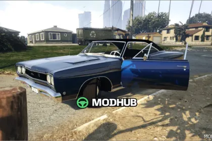 1968 Plymouth GTX ADD On/fivem-Templated GTA 5 Vehicle Mod