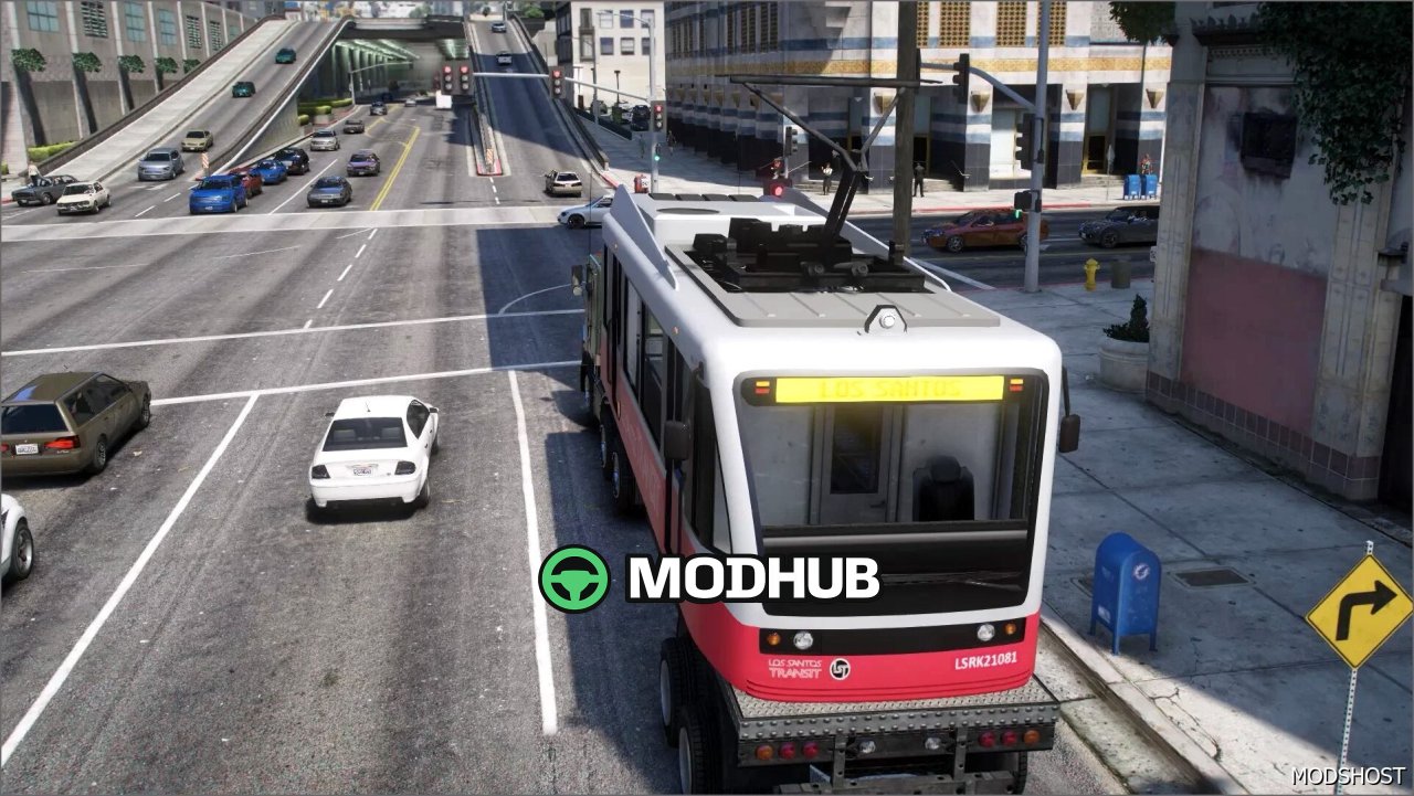 Overland Transportation of Subway Cars by Truck V1.0 Replace GTA 5 Vehicle Mod