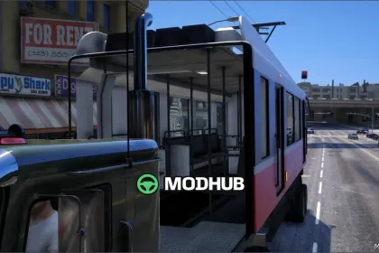 Overland Transportation of Subway Cars by Truck V1.0 Replace GTA 5 Vehicle Mod — 2