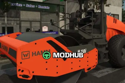 Mod für Straßenbaugeräte Hamm H 10i v1000 für Farming Simulator 25