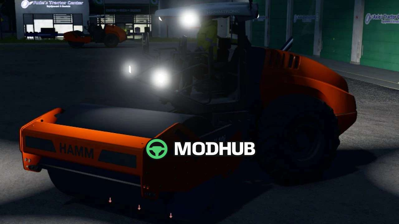 Мод на Дорожню техніку Hamm H 10i v1.0.0.0 для Фермер Симулятор 25
