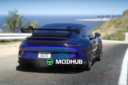 2021 Pfister 992 GT3 ADD on | Enhanced V1.1 GTA 5 Vehicle Mod — 2