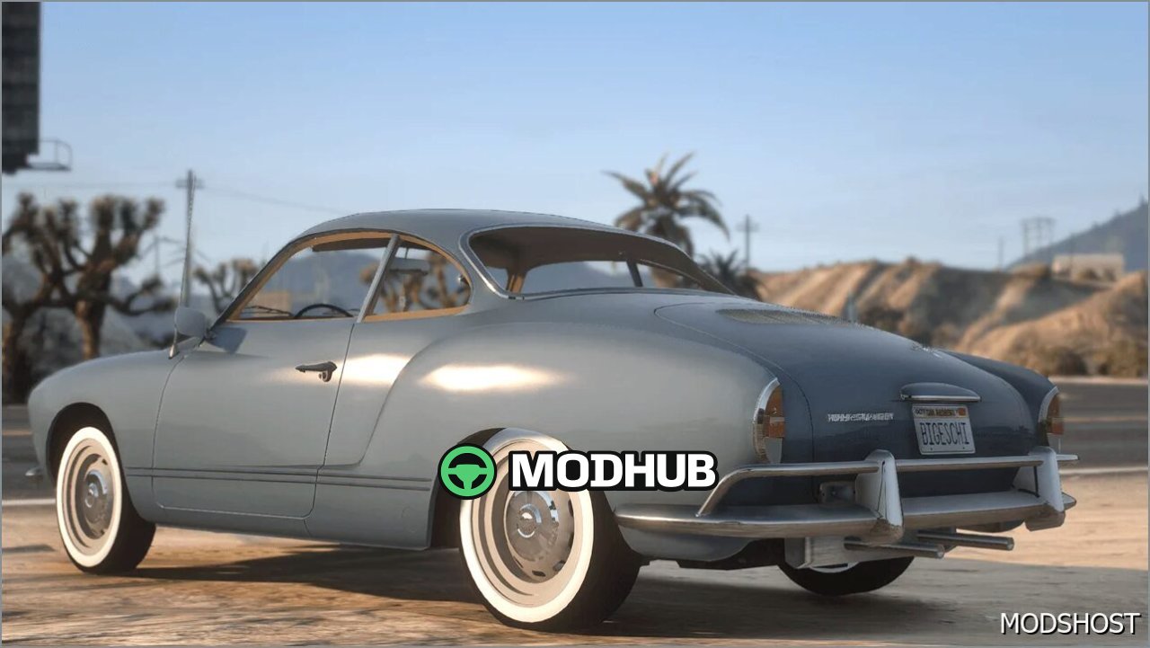 Volkswagen Karmann Ghia 1955 – Стильний та Класичний