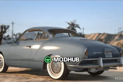 Volkswagen Karmann Ghia 1955 – Stylowy i Klasyczny