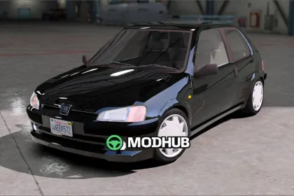 Peugeot 106 2000 ADD on GTA 5 Vehicle Mod