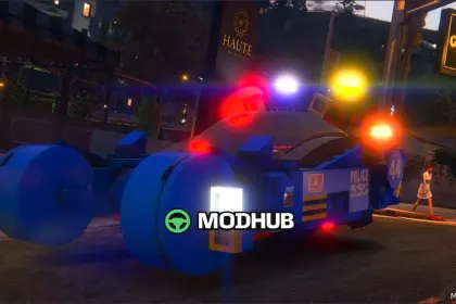 Lego Car “blade Runner Spinner” GTA 5 Vehicle Mod
