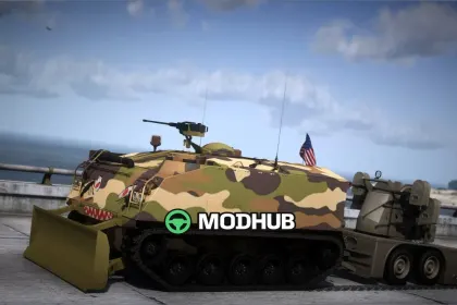 1952 M75 Armored Personnel Carrier Animated Vehfunc Legacy GTA 5 Vehicle Mod — 5