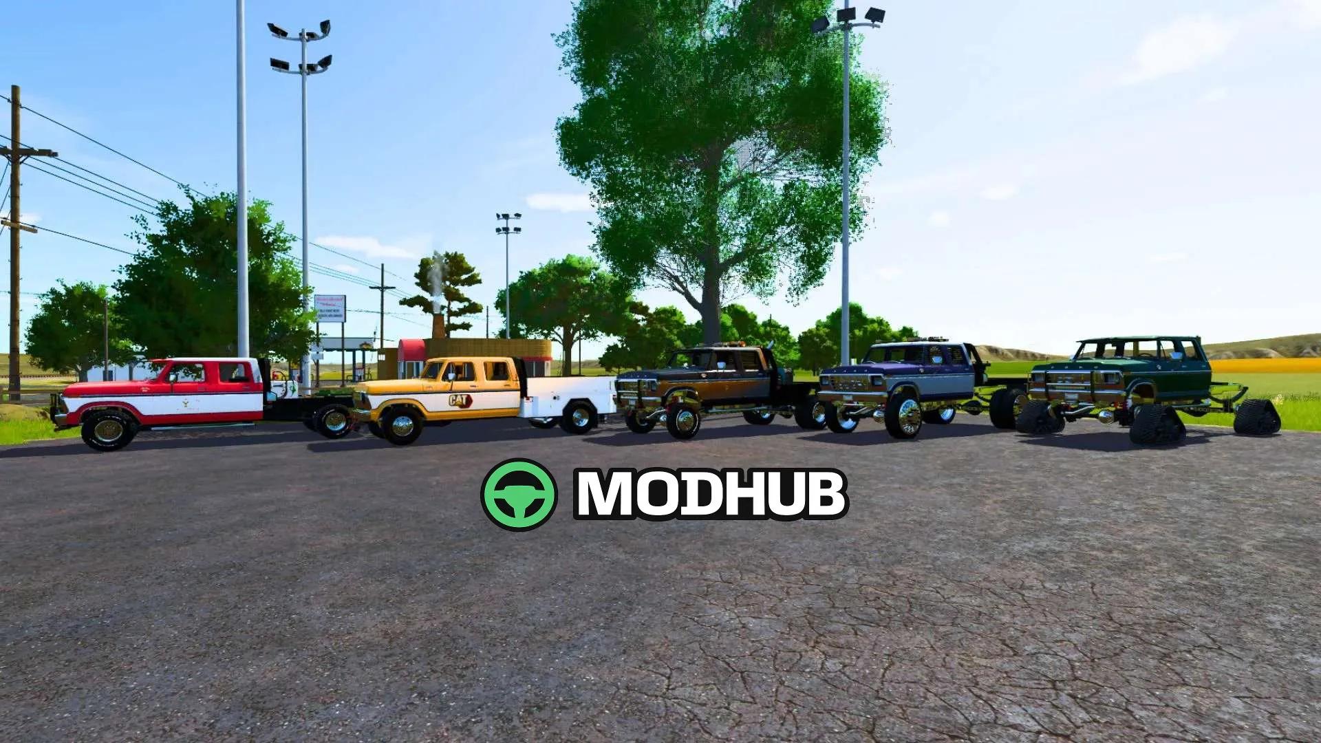 Мод на Автомобілі 1979 Ford F350 Crew Cab v1.0.0.1 для Фермер Симулятор 25