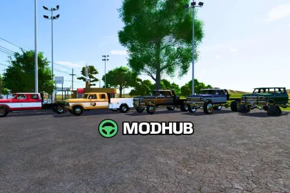 Мод на Автомобілі 1979 Ford F350 Crew Cab v1.0.0.1 для Фермер Симулятор 25 — 1