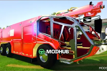 Rosenbauer Panther: Imponujący pojazd strażacki na lotnisku