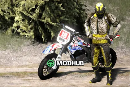 Motorcross Outfit MP Male GTA 5 Player Mod