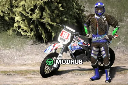 Motorcross Outfit MP Male GTA 5 Player Mod — 2