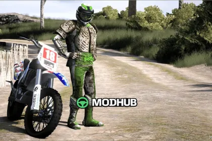 Motorcross Outfit MP Male GTA 5 Player Mod — 3