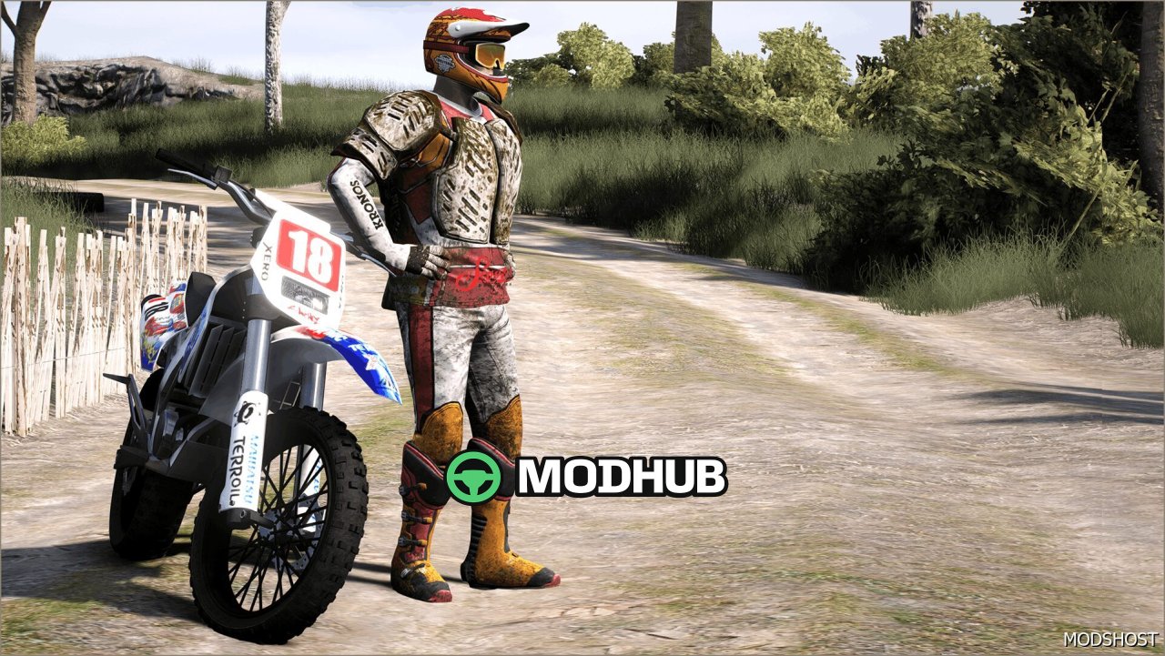 Motorcross Outfit MP Male GTA 5 Player Mod
