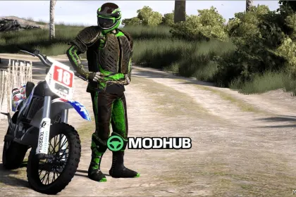 Motorcross Outfit MP Male GTA 5 Player Mod — 5