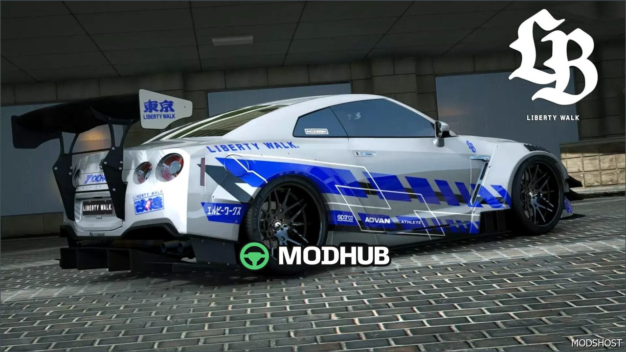 Nissan GT R LB Works Final Edition: Stunning Vehicle Mod