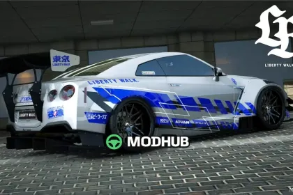 Nissan GT R LB Works Фінальна Версія: Вражаючий Мод