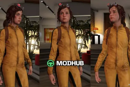 Ellie Williams: Stunning The Last of Us Mod for GTA 5 — 3