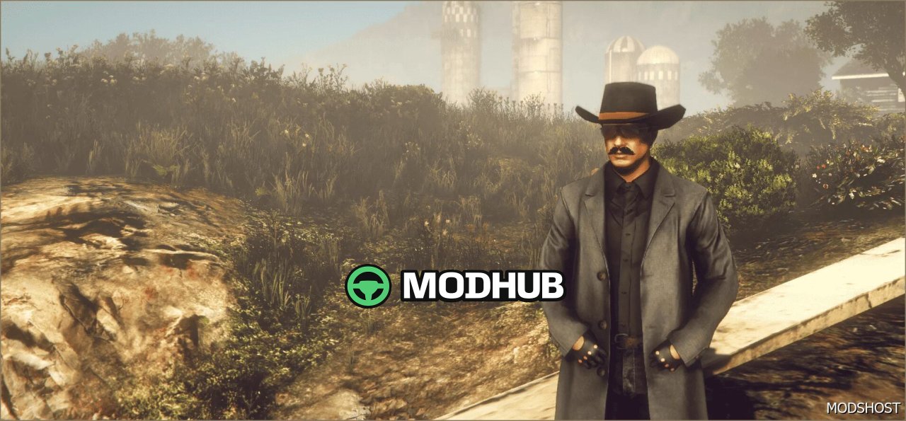 Senora Executive Male Cowboy HAT (singleplayer/fivem) GTA 5 Mod