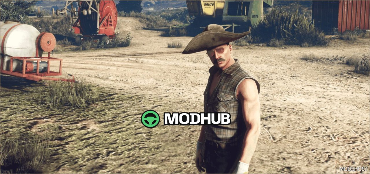 Stylish Rustwind MP Male Sombrero HAT (Singleplayer/FiveM) GTA 5 Mod