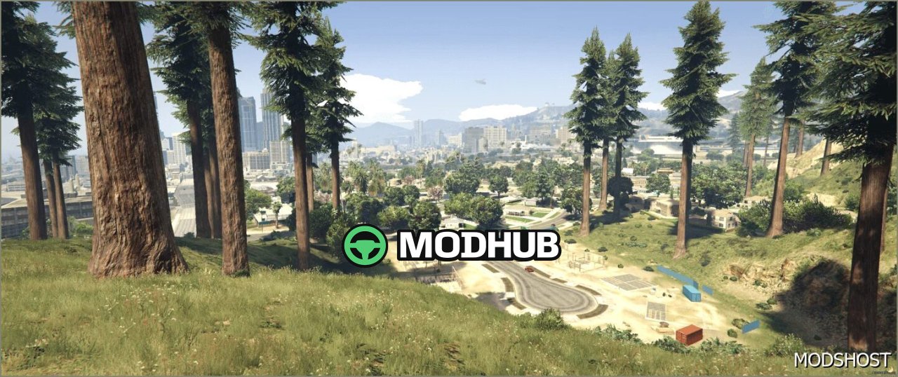 Рослинність Міррор Парк / Вражаючий Ymap для GTA 5