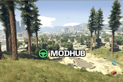 Рослинність Міррор Парк / Вражаючий Ymap для GTA 5 — 2